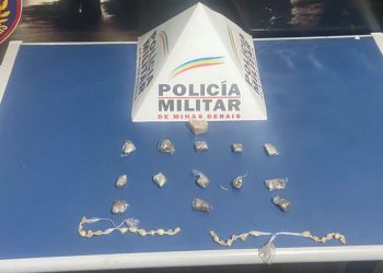 Adolescente aprendido por tráfico de drogas em Poços de Caldas