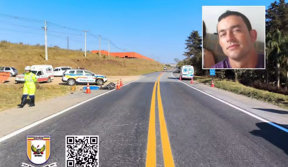 Motociclista morre após atingir mula que atravessava a MG-290