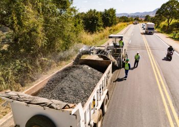 Obras na pista: Concessionária pede cooperação dos motoristas no sul de Minas