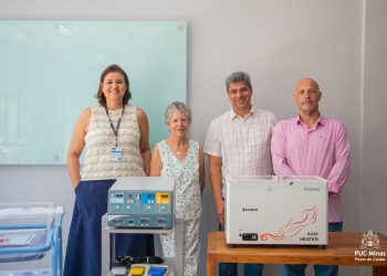Santa Casa recebe doação de equipamentos da PUC Poços