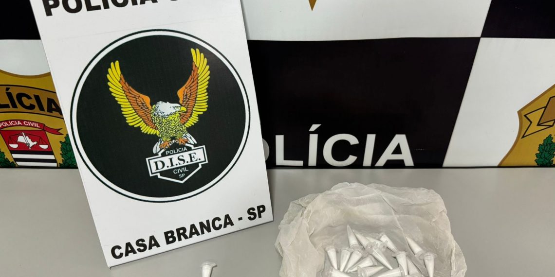 Homem é preso enquanto vendia drogas em Casa Branca