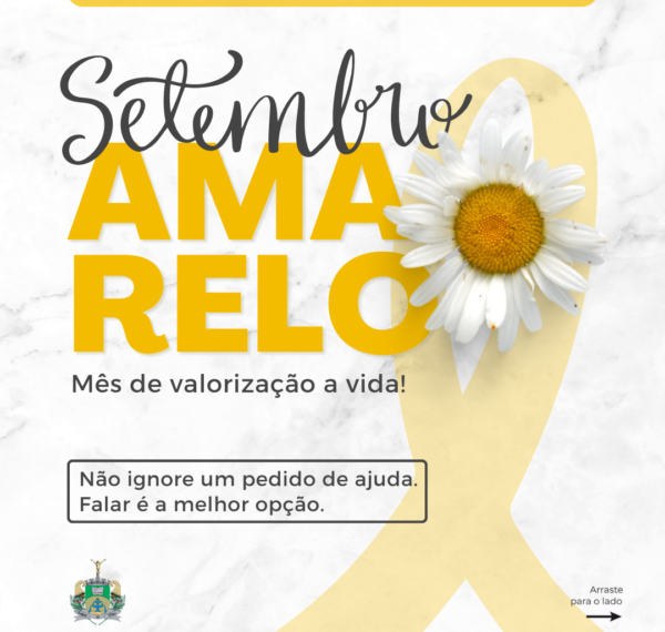 Poços de Caldas entra na Campanha Setembro Amarelo de prevenção ao suicídio