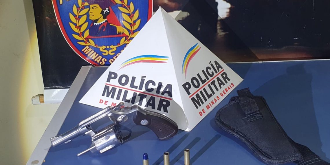Homem é preso e revólver apreendido após atirar contra policiais em Poços de Caldas