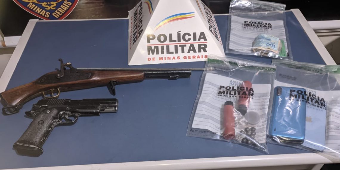 Grupo é preso após tentar roubar e atirar contra motorista em Poços de Caldas