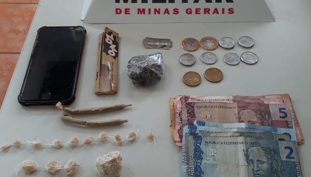 Traficante menor de idade é preso em Poços de Caldas