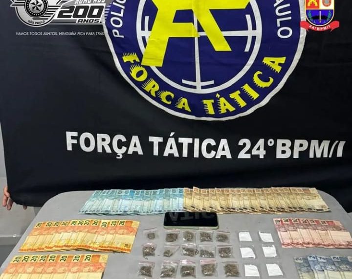 Homem é preso suspeito de tráfico de drogas em São João da Boa Vista