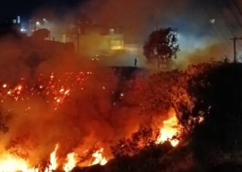 Moradores registram várias queimadas em Poços de Caldas