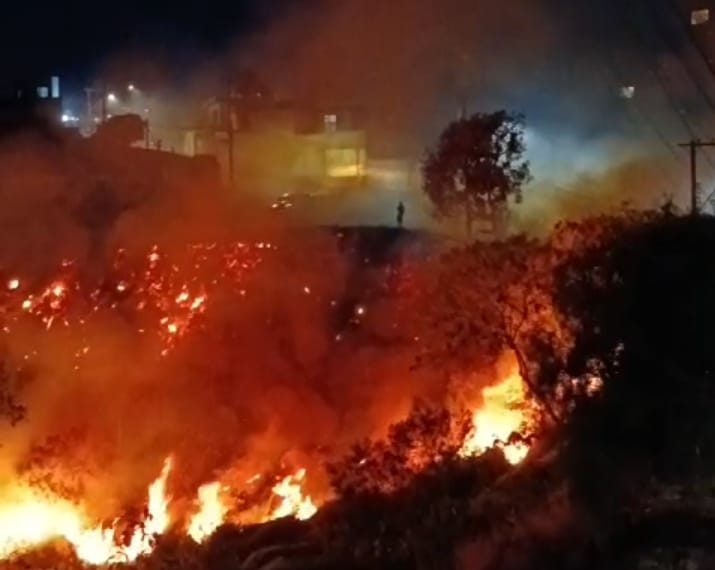 Moradores registram várias queimadas em Poços de Caldas
