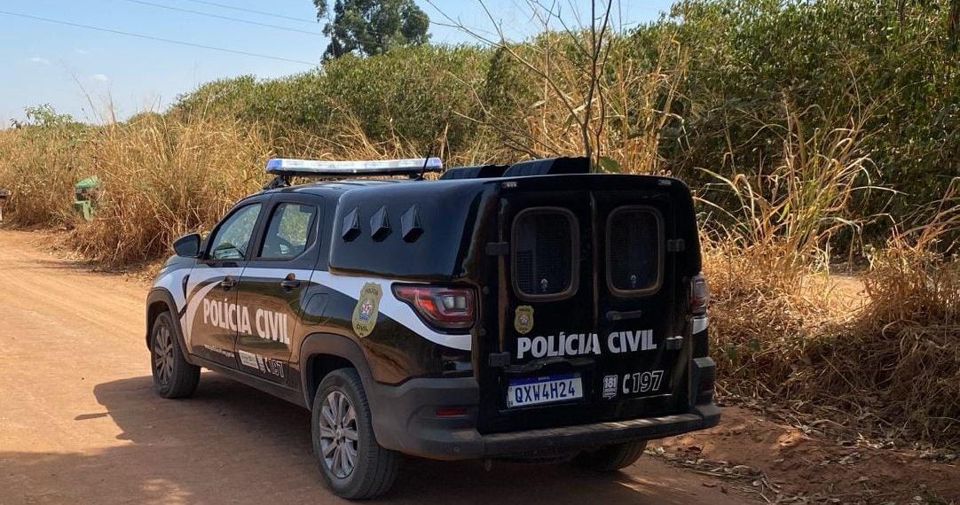 Polícia Civil acha caminhonete furtada no meio de um cafezal
