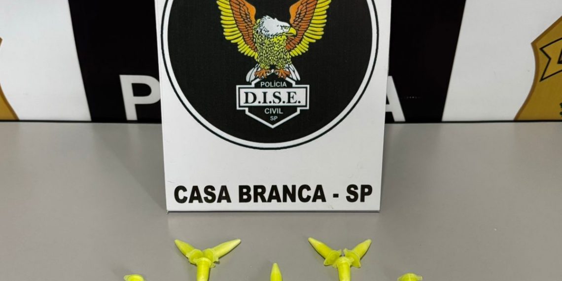 Polícia de Casa Branca prende traficante de cocaína