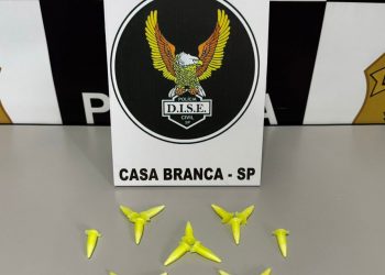 Polícia de Casa Branca prende traficante de cocaína