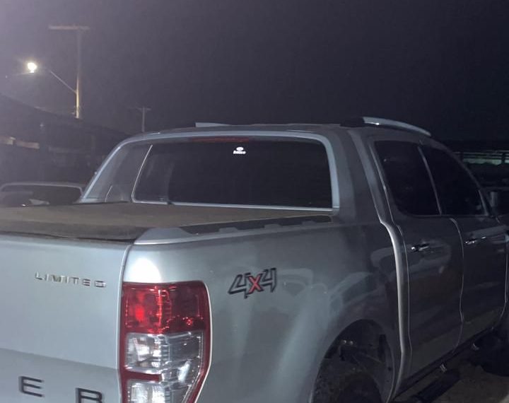 Caminhonete roubada no interior paulista é recuperada em Andradas pela PM