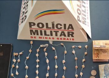 Dupla é detida suspeita de tráfico de drogas na zona leste de Poços de Caldas