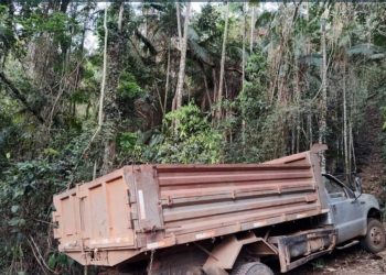 Caminhão furtado em Machado é recuperado em Campestre pela PM
