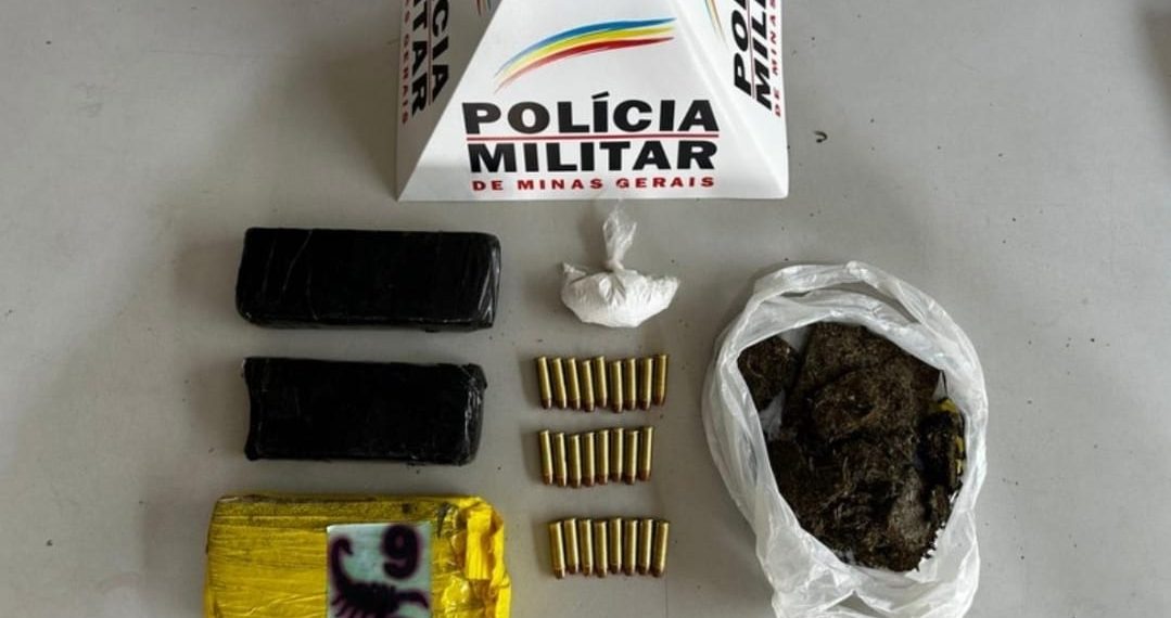Polícia Militar de Campestre apreende drogas e munições