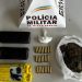 Polícia Militar de Campestre apreende drogas e munições
