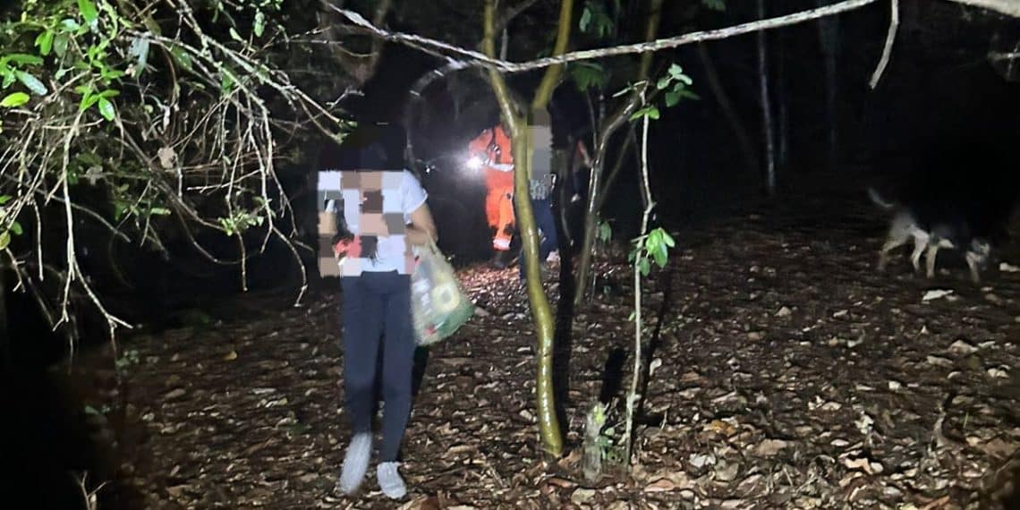 Bombeiros resgatam 4 adultos e uma criança perdidos em uma trilha