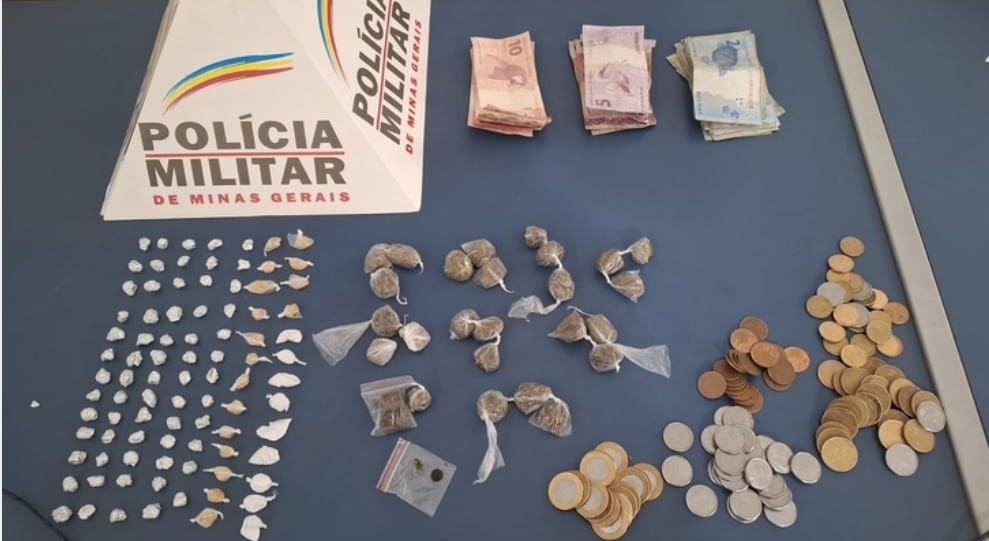 Polícia Militar de Andradas apreende menores por tráfico de drogas