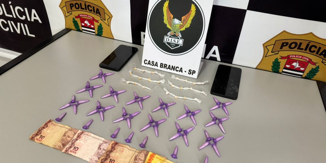 Homem é preso por tráfico de drogas em Tambaú