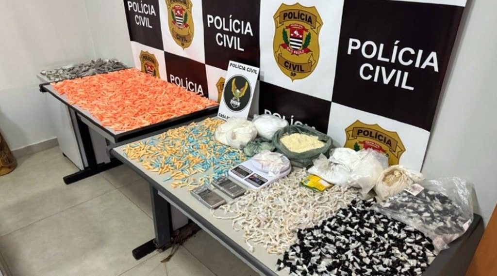 Drogas avaliadas em meio milhão de reais são apreendidas em Santa Cruz das Palmeiras