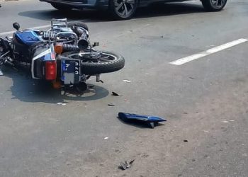 Casal fica ferido em acidente em Poços de Caldas