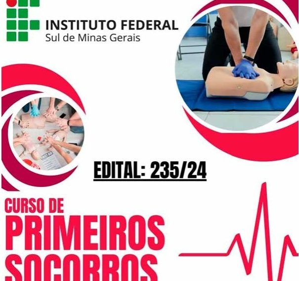 IFSULDEMINAS oferece curso gratuito de Primeiros Socorros para Poços e região