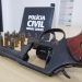 Homem é preso por ameaçar companheira e esconder arma com numeração raspada em Poços de Caldas