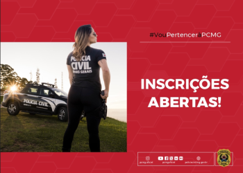 Inscrições abertas para o concurso da Polícia Civil de Minas Gerais
