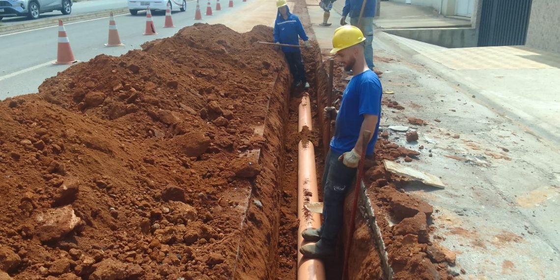 DMAE inicia instalação de nova rede de esgoto na região do Bortolan