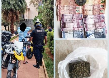 Guarda Civil apreende adolescente com droga e dinheiro em Poços de Caldas