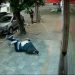 Vídeo mostra jovem ajudando a PM a imobilizar suspeito no centro de Poços de Caldas