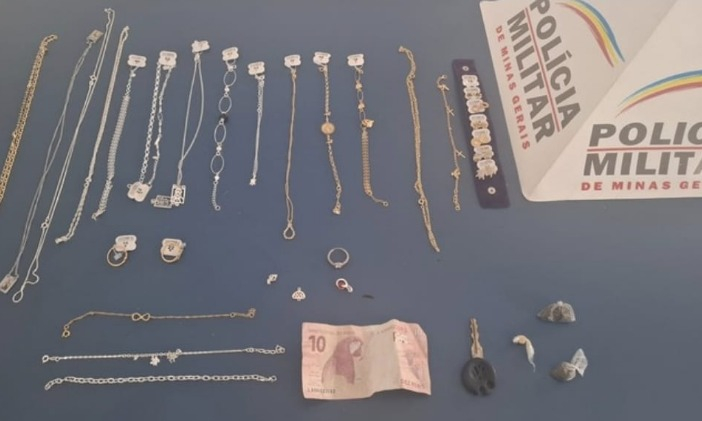 Polícia Militar de Andradas prende suspeito de receptação e recupera semijoias