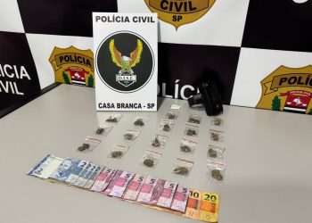 Foragido da justiça é preso junto a suspeito de tráfico em Santa Cruz das Palmeiras