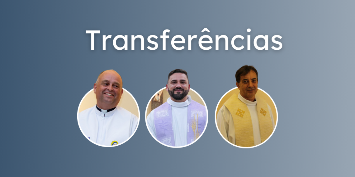 Padres mudarão de paróquias em Poços de Caldas e Passos em 2025