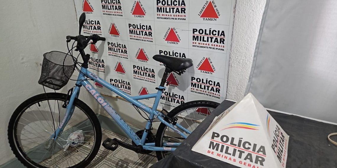 Homem é preso por furto de bicicleta em Ipuiúna
