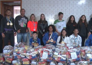 Projeto do Colégio Cepoc arrecada R$ 4 mil para compra de cestas básicas destinadas à Casa do Atleta