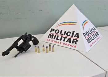 Discussão termina com revólver aprendido e homem preso pela PM