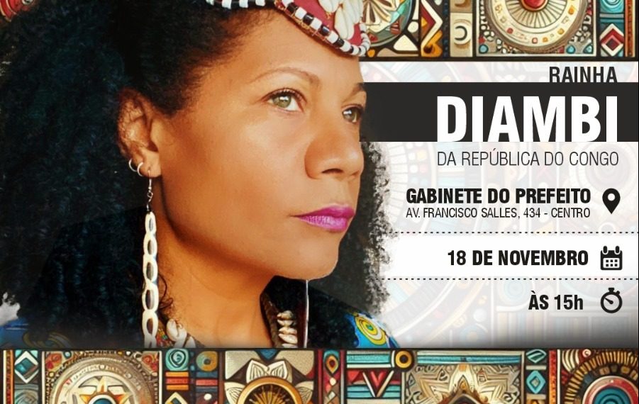 Rainha do Congo está em Poços de Caldas para celebrar a cultura africana