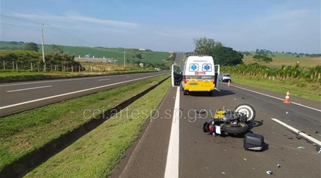 Urgente| Motociclista morre em acidente em São João da Boa Vista