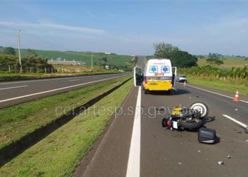 Urgente| Motociclista morre em acidente em São João da Boa Vista