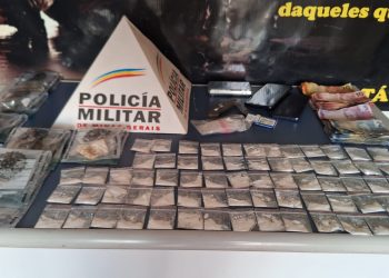 PM prende suspeito de tráfico de drogas na zona sul de Poços de Caldas