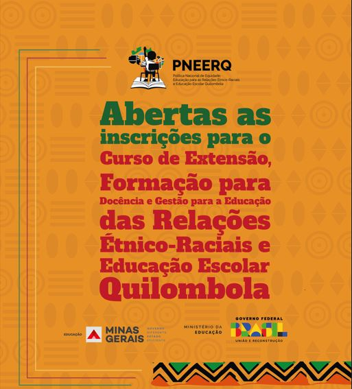 Gratuito: educadores já podem se inscrever para o curso de Educação Étnico-Racial e Quilombola