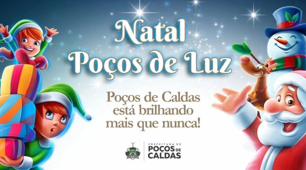 Prefeitura divulga programação oficial do Natal Poços de Luz 2024
