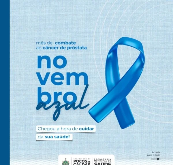 Novembro Azul: Prefeitura de Poços intensifica ações de prevenção ao câncer de próstata