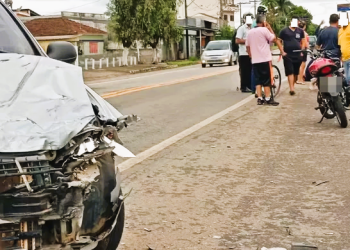 Acidente fatal: moto bate de frente em carro na BR-459 em Congonhal