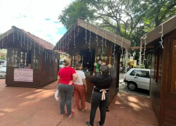 Vila do Artesanato de Poços de Caldas já está em funcionamento para o Natal
