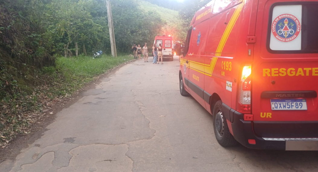 Motociclista sofre acidente em Poços de Caldas