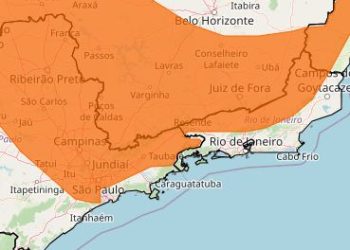 INMET emite alerta de tempestades para Poços na virada do ano