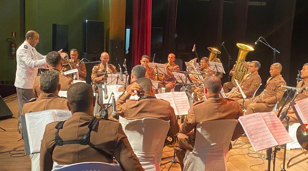 Banda de música da PM fará apresentação neste domingo (22) em Poços de Caldas