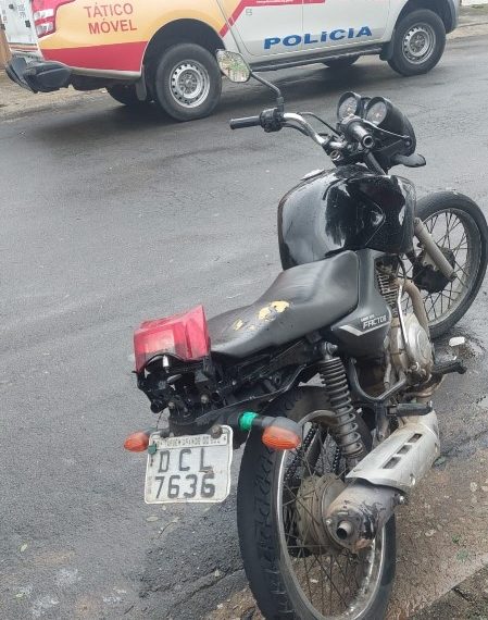 PM apreende motocicleta adulterada em Poços de Caldas